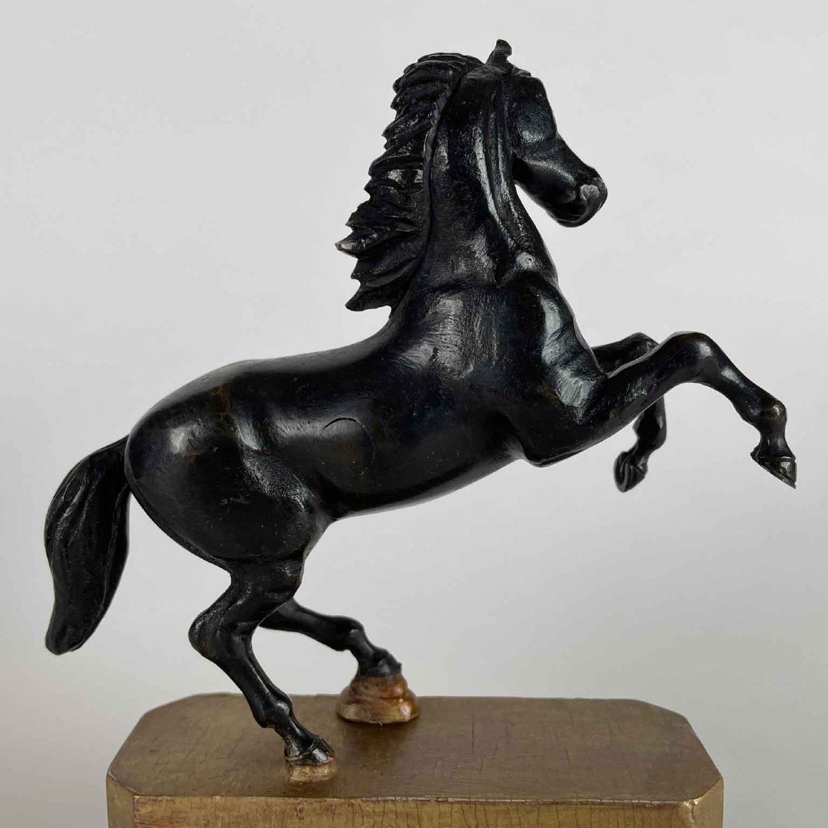 Coppia di Cavalli In Bronzo Sculture Grand Tour Inizi 1800-photo-7