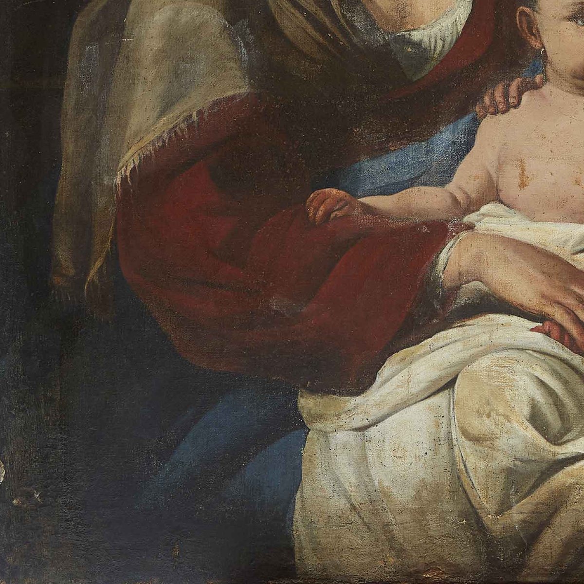 Madonna con Bambino e San Giovannino 1600-photo-3