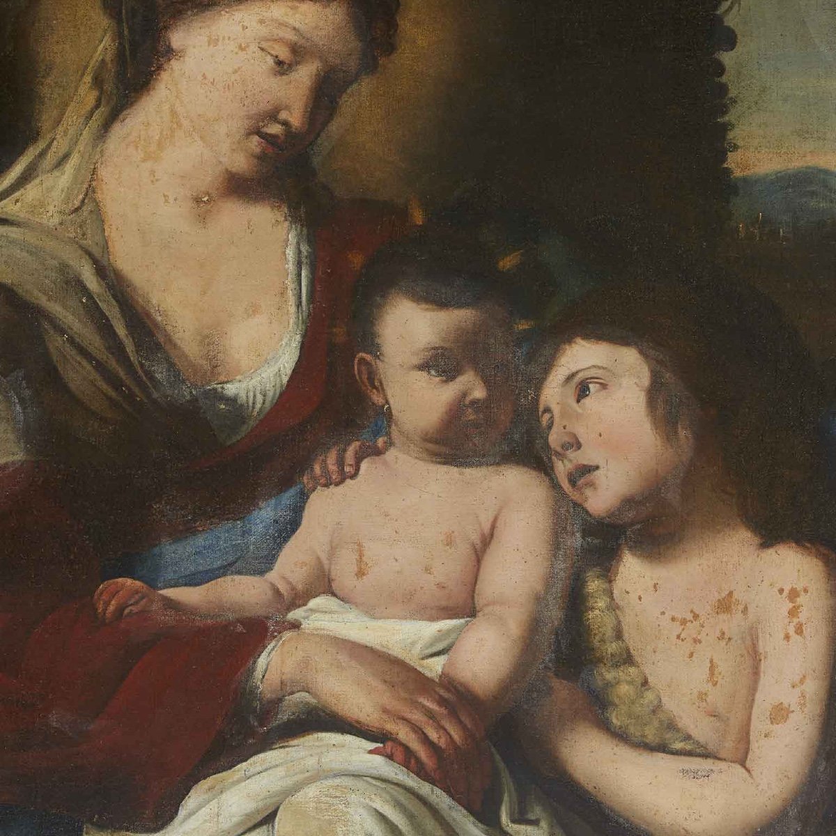 Madonna con Bambino e San Giovannino 1600-photo-2