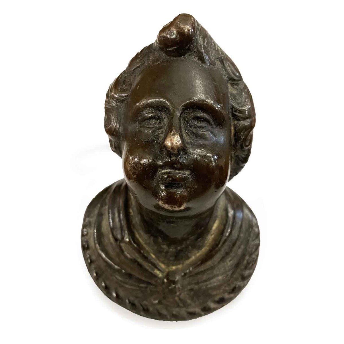 Busto In Bronzo Del 1600