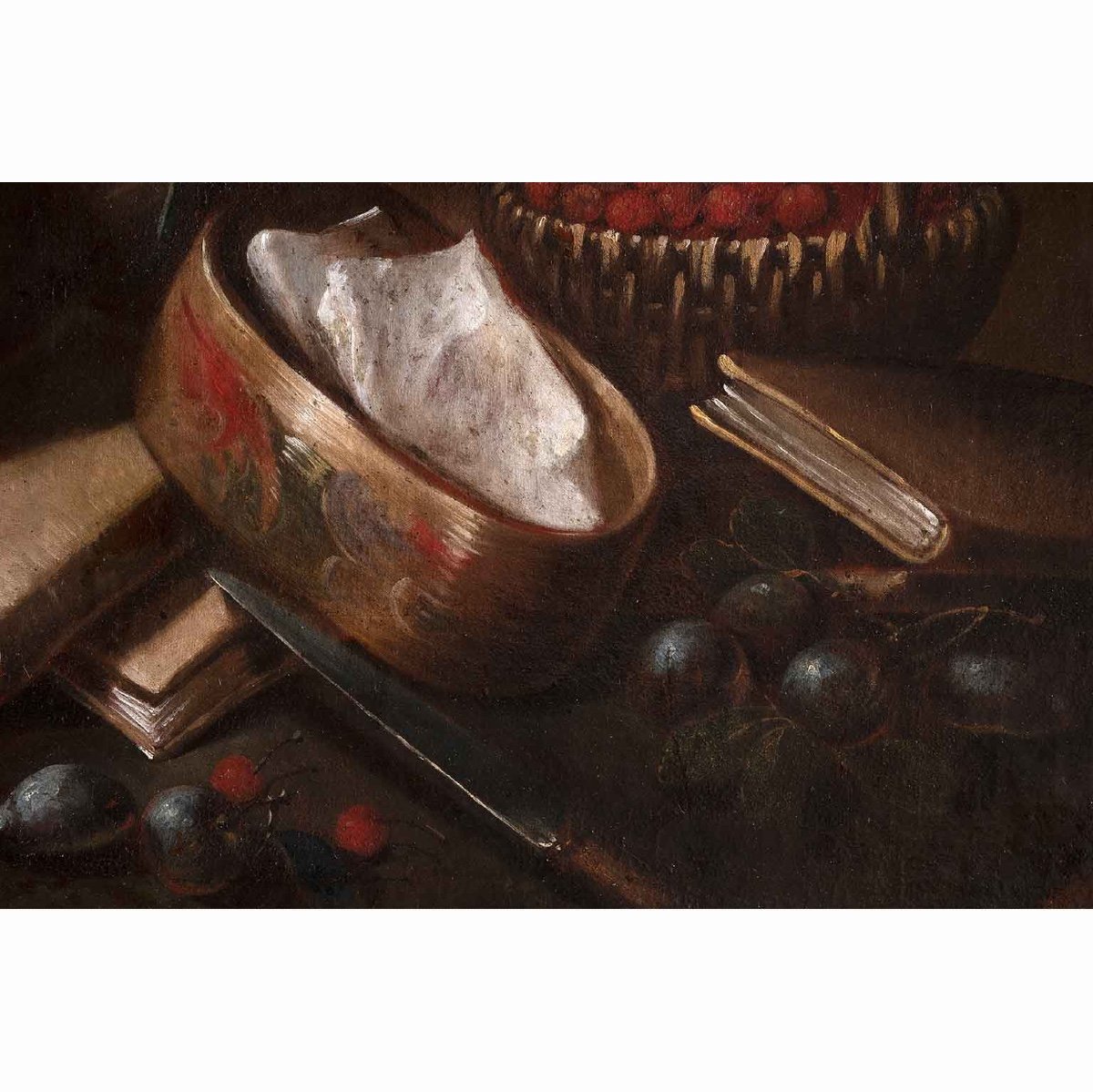 Coppia di Trompe l’Oeil della prima metà del 1700 Nature Morte da Munari-photo-3