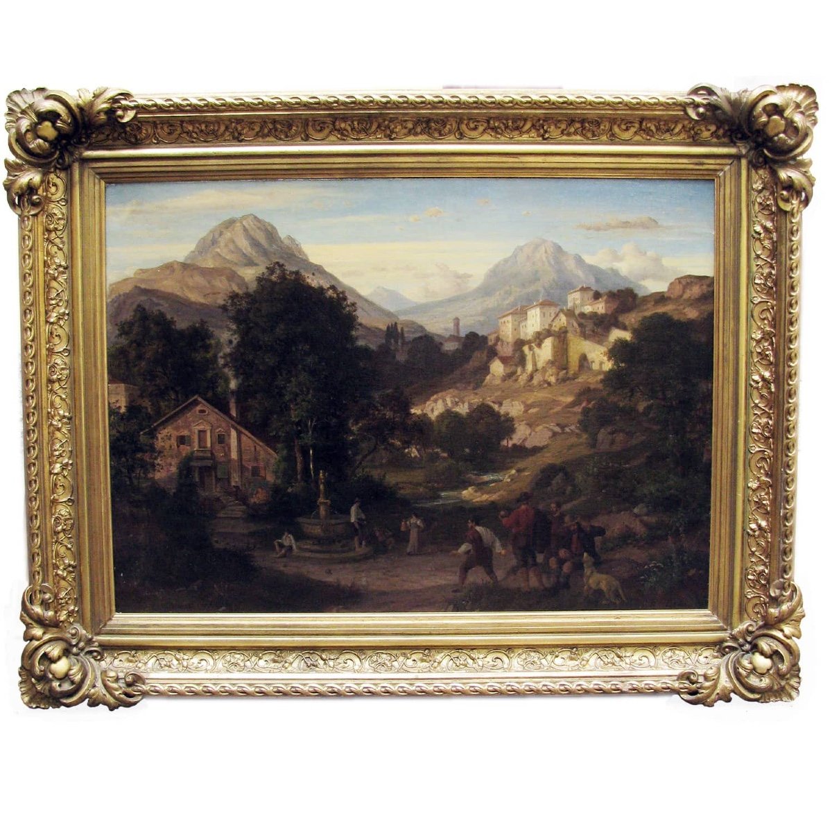 Eduard Cohen Paesaggio di Montagna 1866