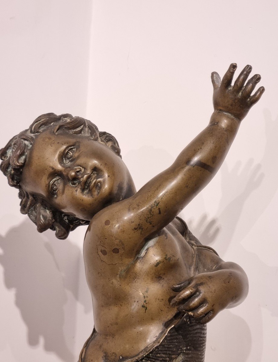 Putto in bronzo-photo-3