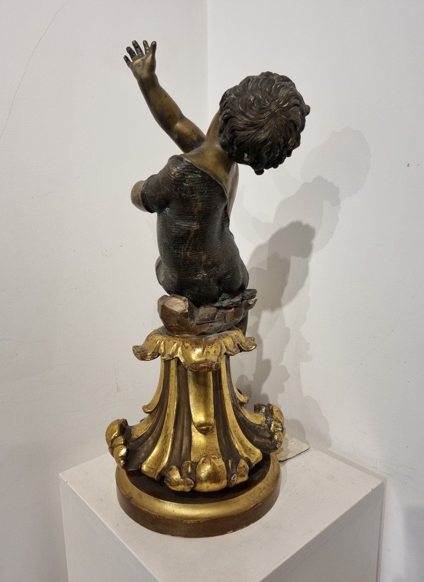 Putto in bronzo-photo-4