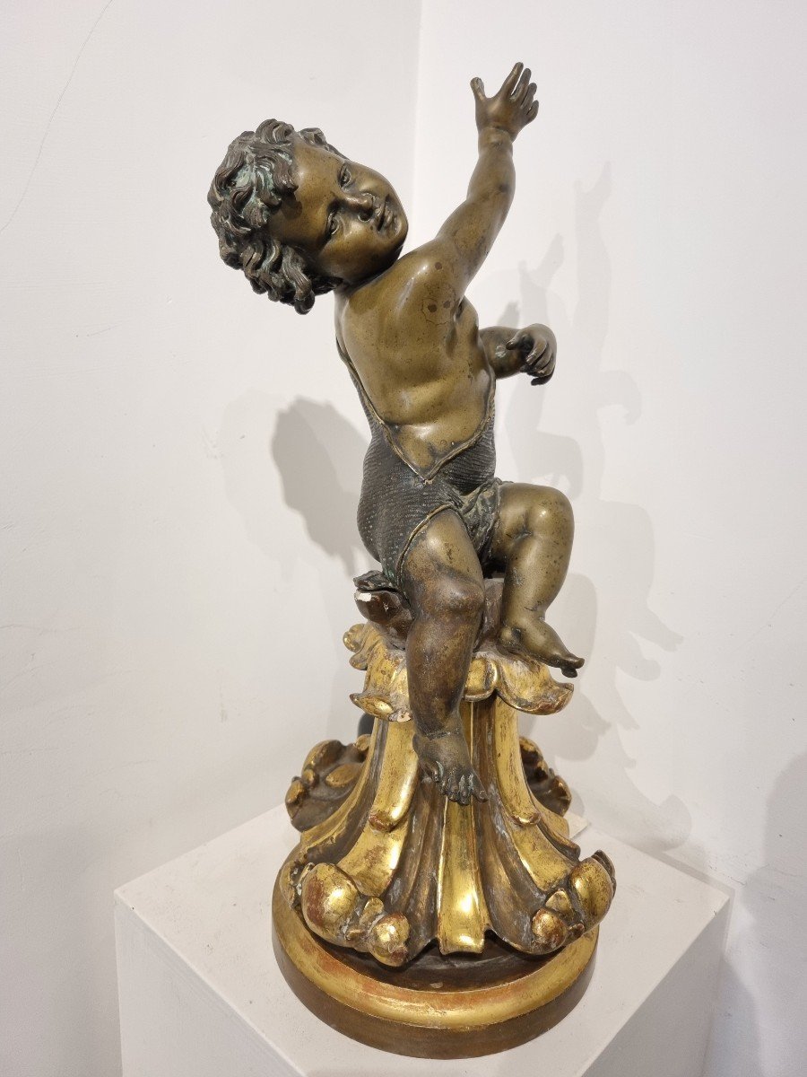 Putto in bronzo-photo-1