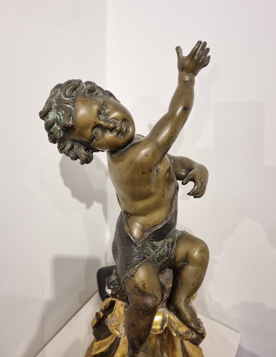 Putto in bronzo-photo-2