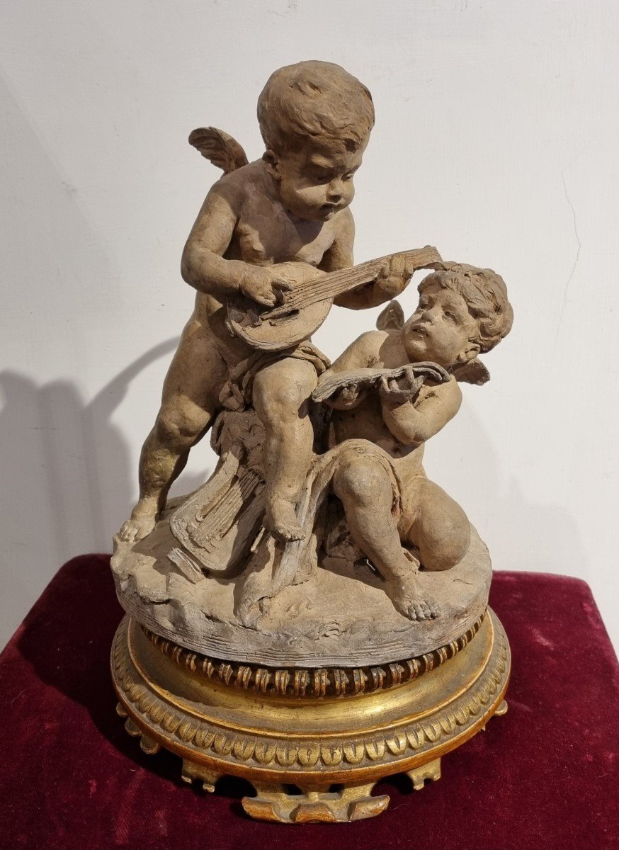 Terracotta,Putti musicanti-photo-1