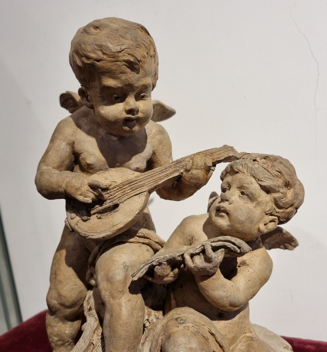 Terracotta,Putti musicanti-photo-6