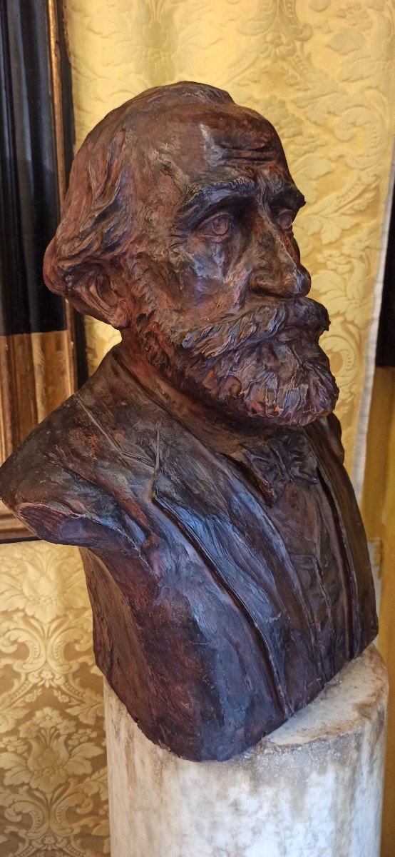 Giuseppe Verdi,busto in terracotta-photo-1
