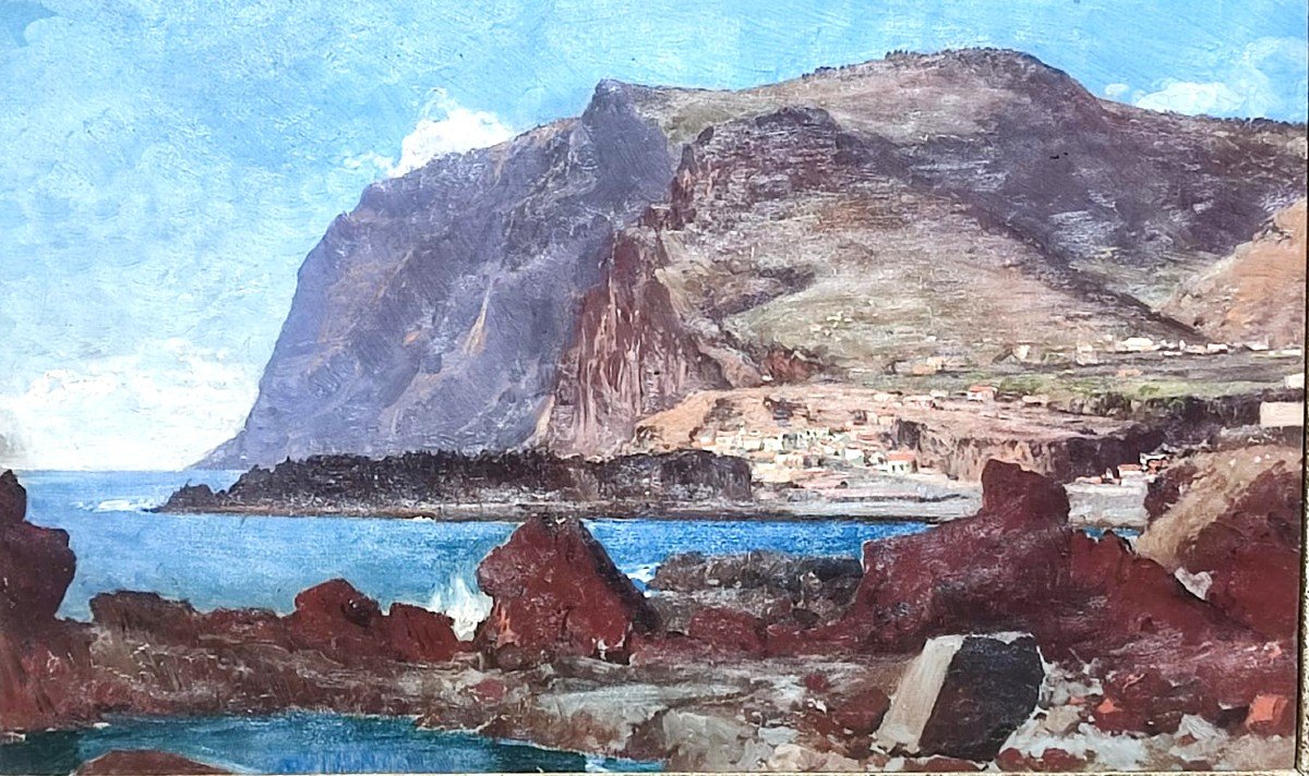 Riserva di Capo Gallo a Palermo -  Frederick Paul Nerly  1843-1919 