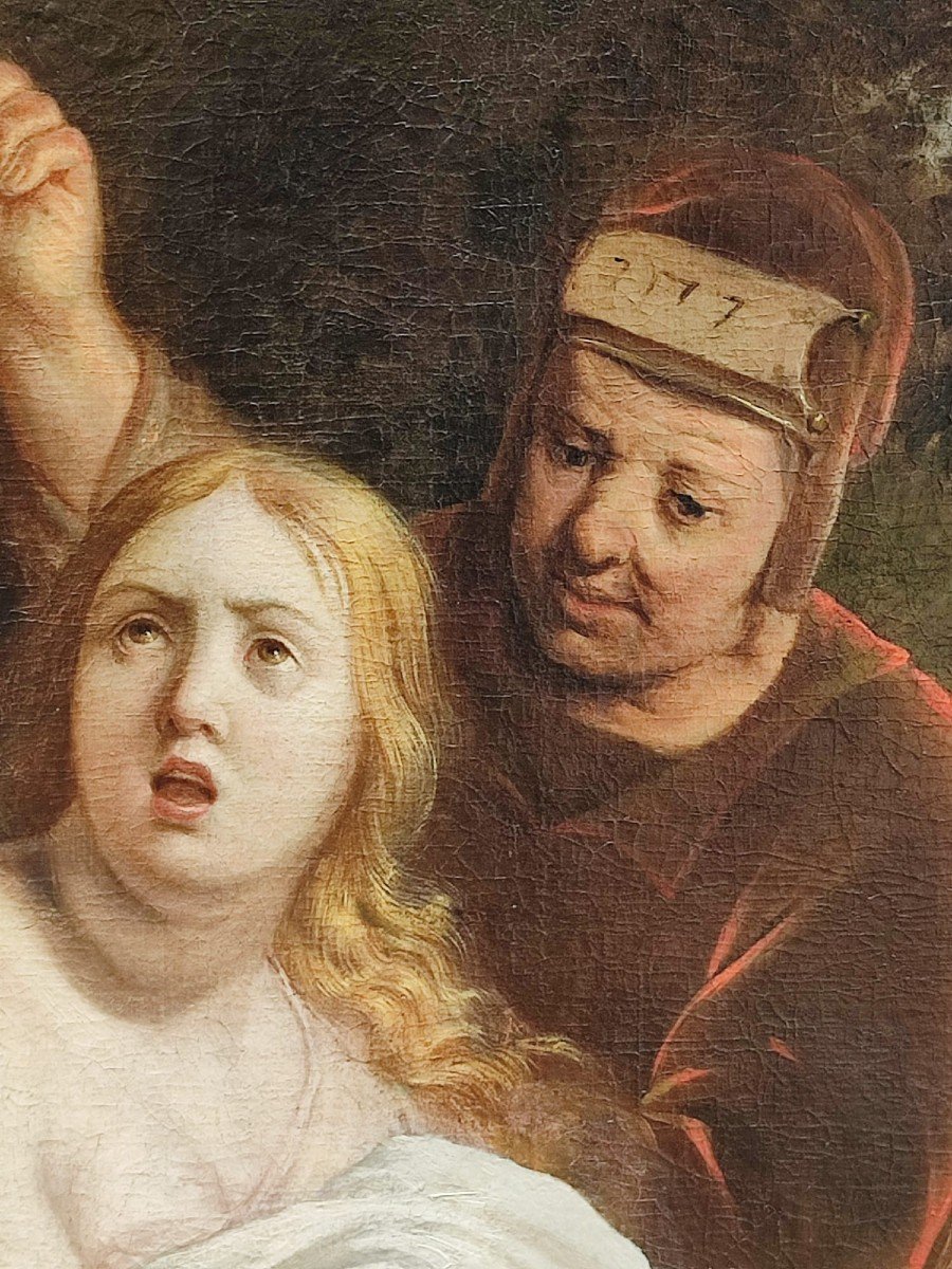 Susanna e i vecchioni Govert Flinck 1615-1660 attr.-photo-1
