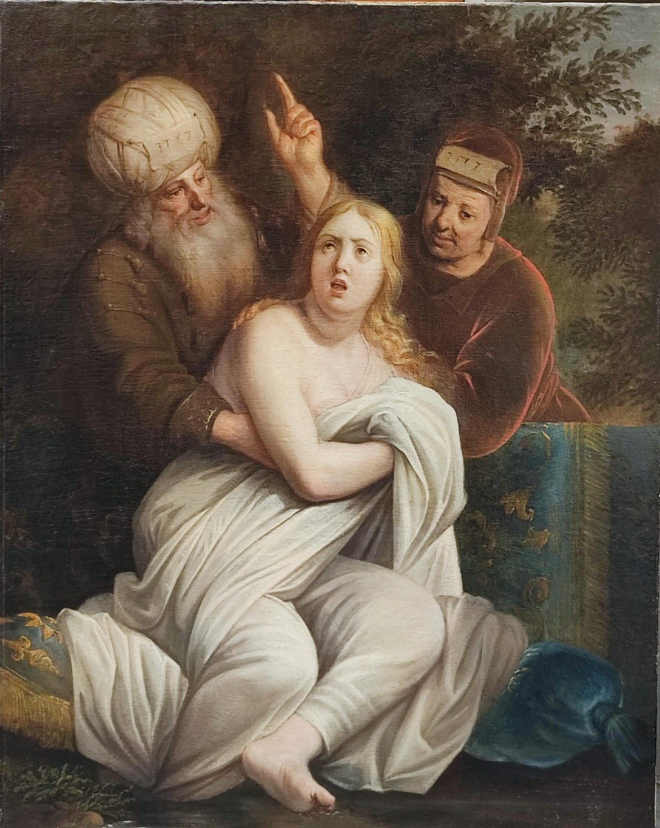 Susanna e i vecchioni Govert Flinck 1615-1660 attr.