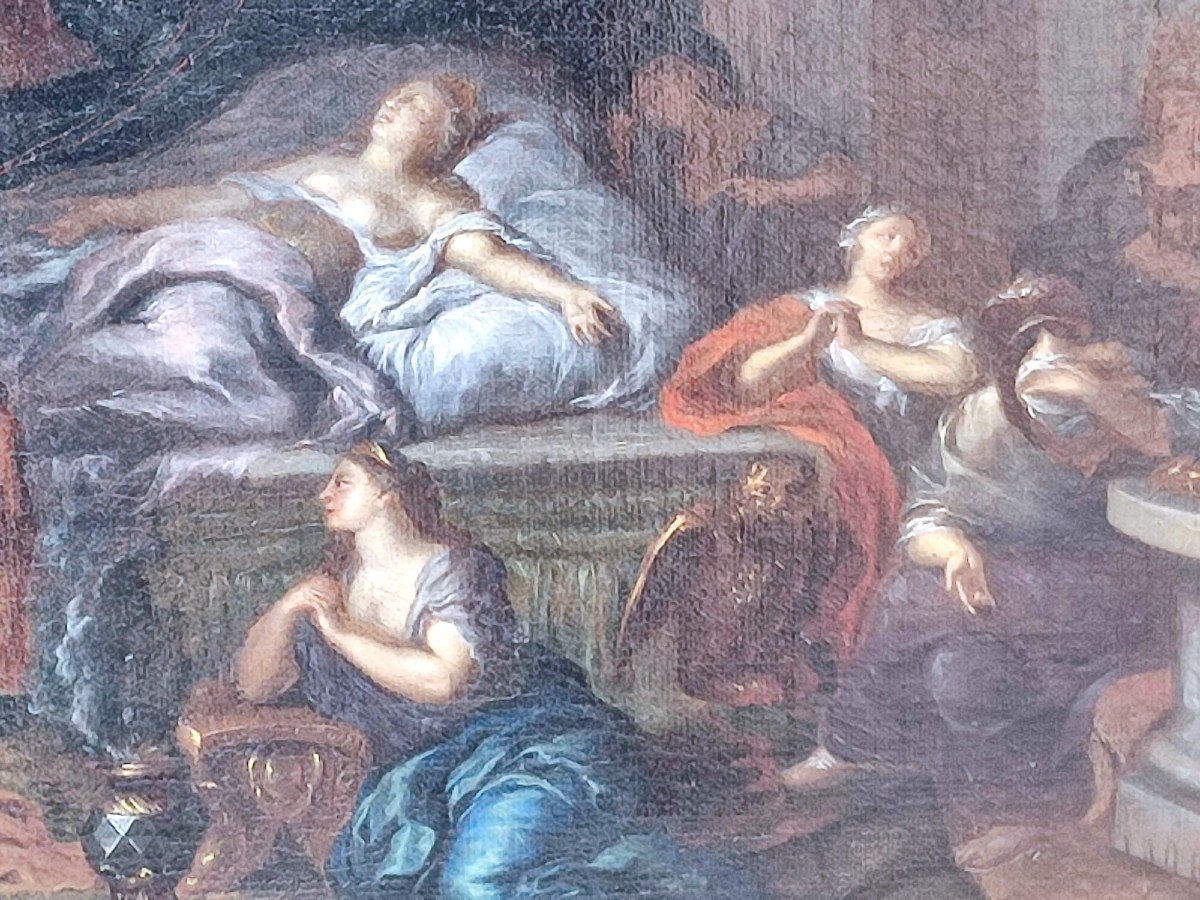 La Morte di Cleopatra- Ottmar Elliger II 1666-1735-photo-4