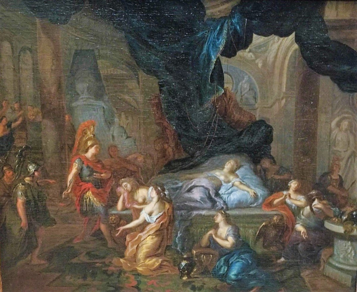 La Morte di Cleopatra- Ottmar Elliger II 1666-1735