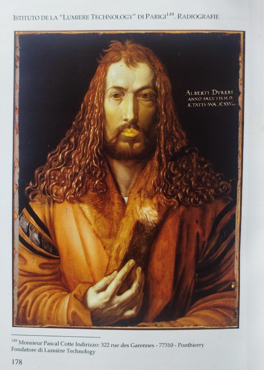 L' Autoritratto di Durer da lui regalato a Raffaello, ricompare dopo 500 anni.-photo-2