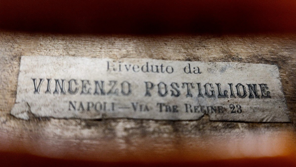 Violino napoletano di Vincenzo Postiglione  (1831-1916) 1860 circa-photo-5