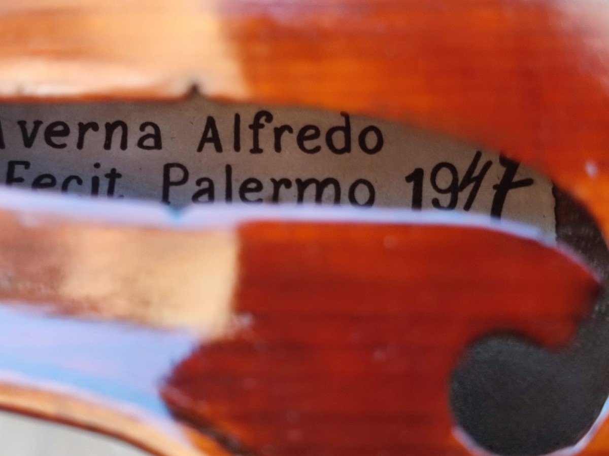 Violino Alfredo Averna, Palermo 1947-photo-2