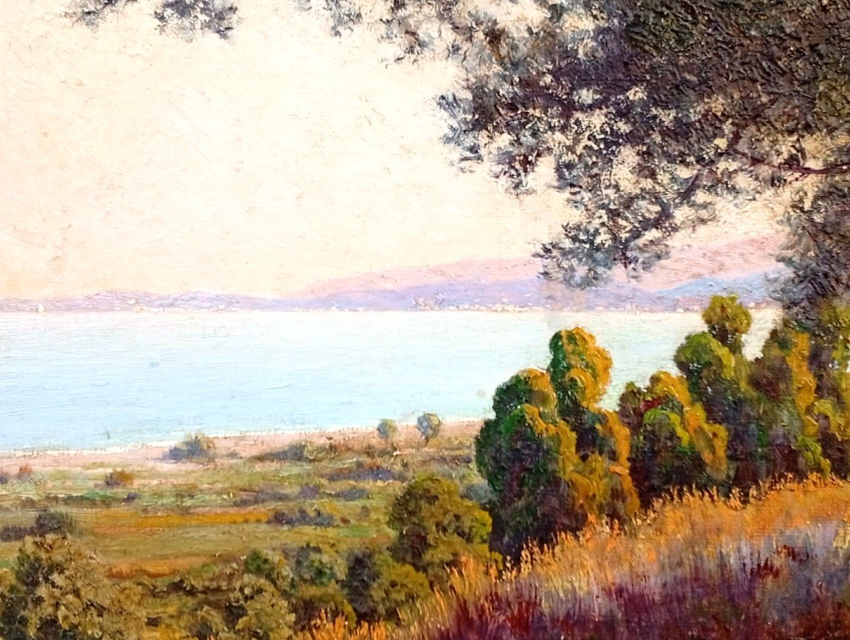 Francesco Lo Jacono 'La Campagna sul golfo di Termini Imerese' cm 75x150-photo-1