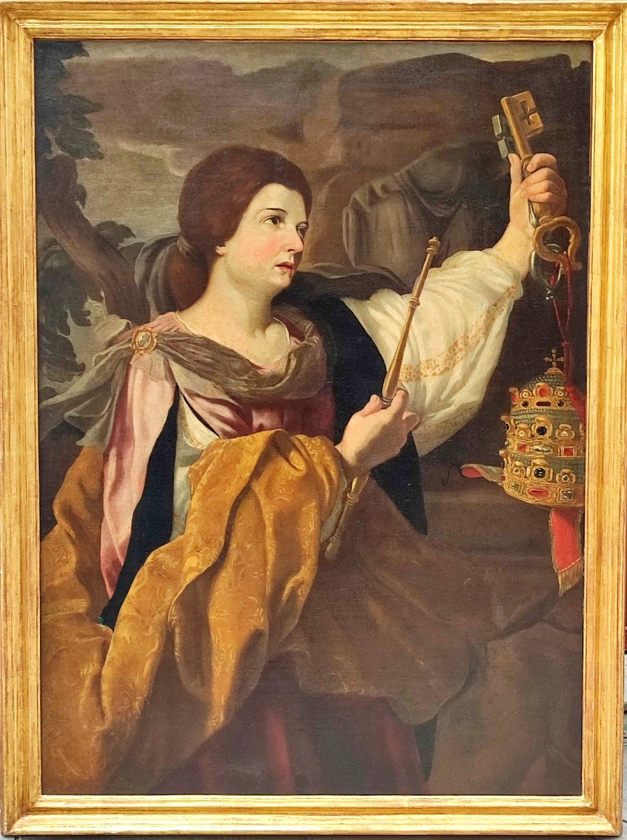 Francesco de Rosa detto Pacecco - 'Allegoria della Fede' (Napoli 1607-1656)  