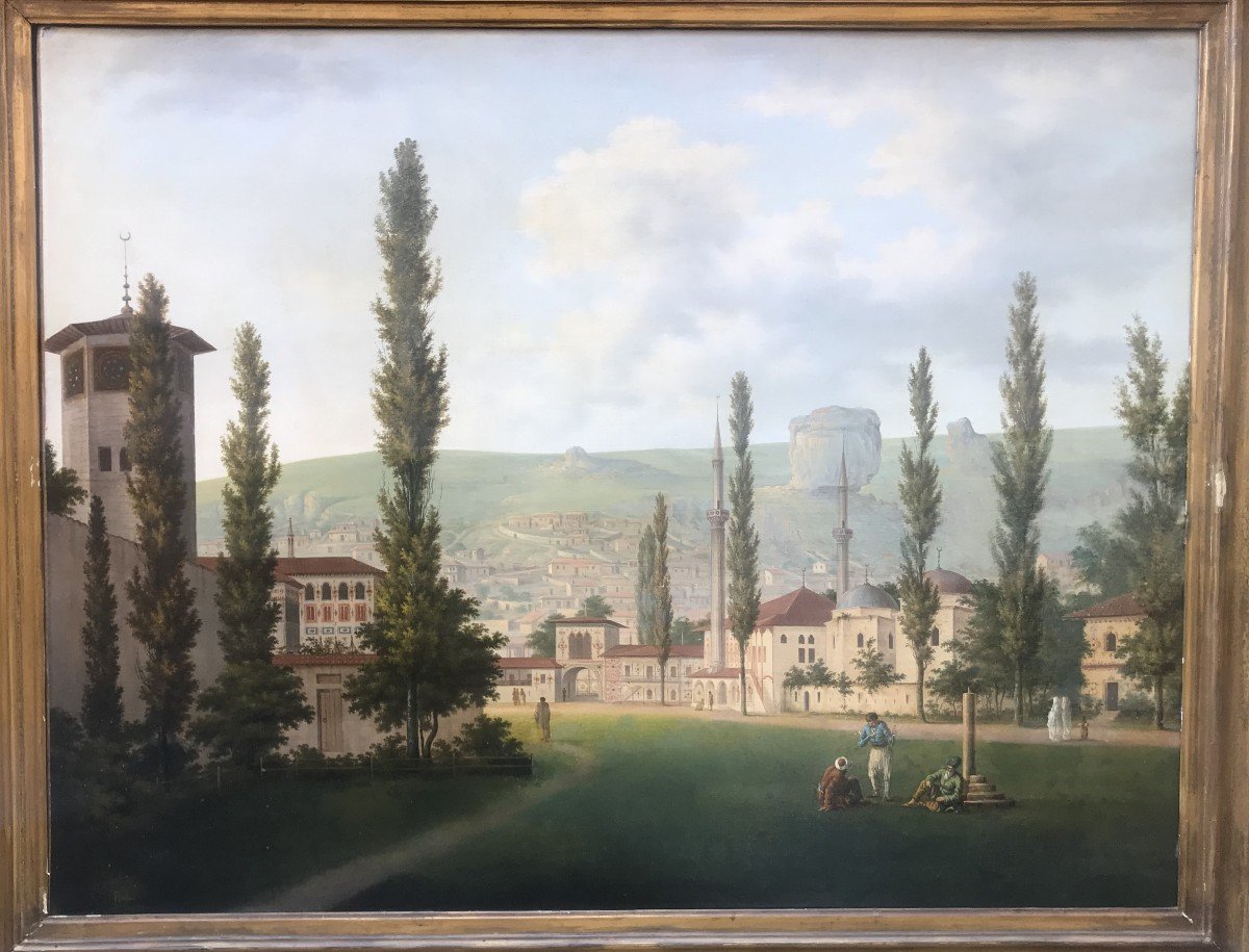 Friedrich Gross -Bachčysaraj-Palazzo del Khan -Crimea - Russia Ucraina Ajvazovskij