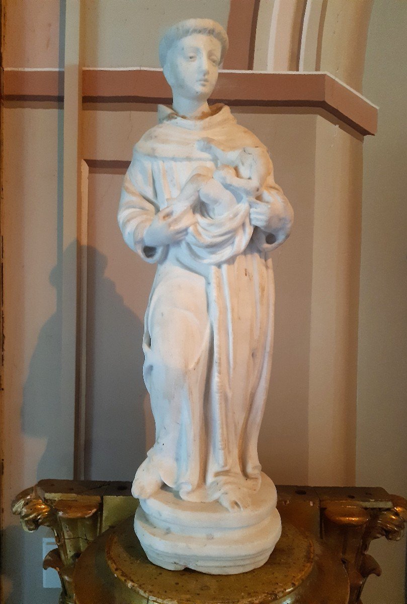 Statua di marmo St Antonio