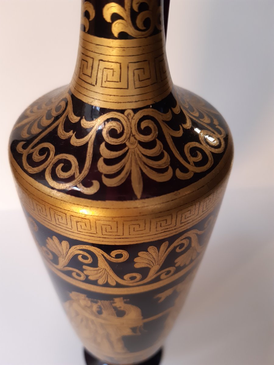 Venise, Vase Forme Antique Murano 19eme-photo-2