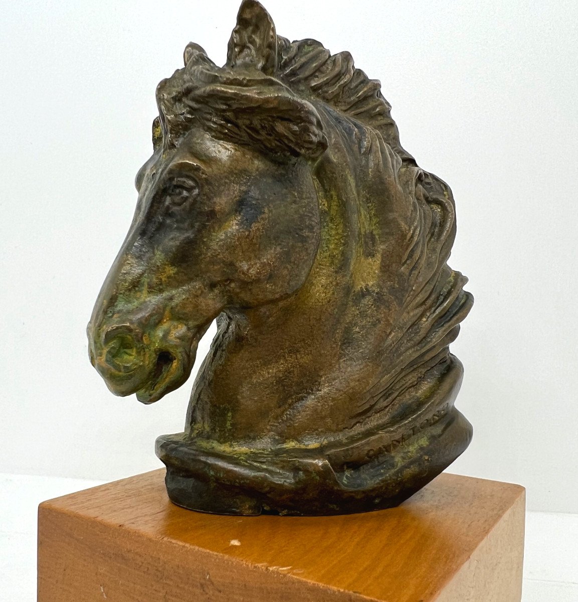 Il cavallo di Ulisse bronzo XX sec.