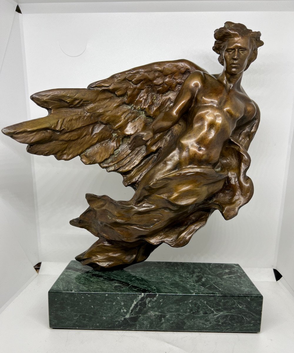 Frederick Hart L'angelo bronzo XX sec -photo-2