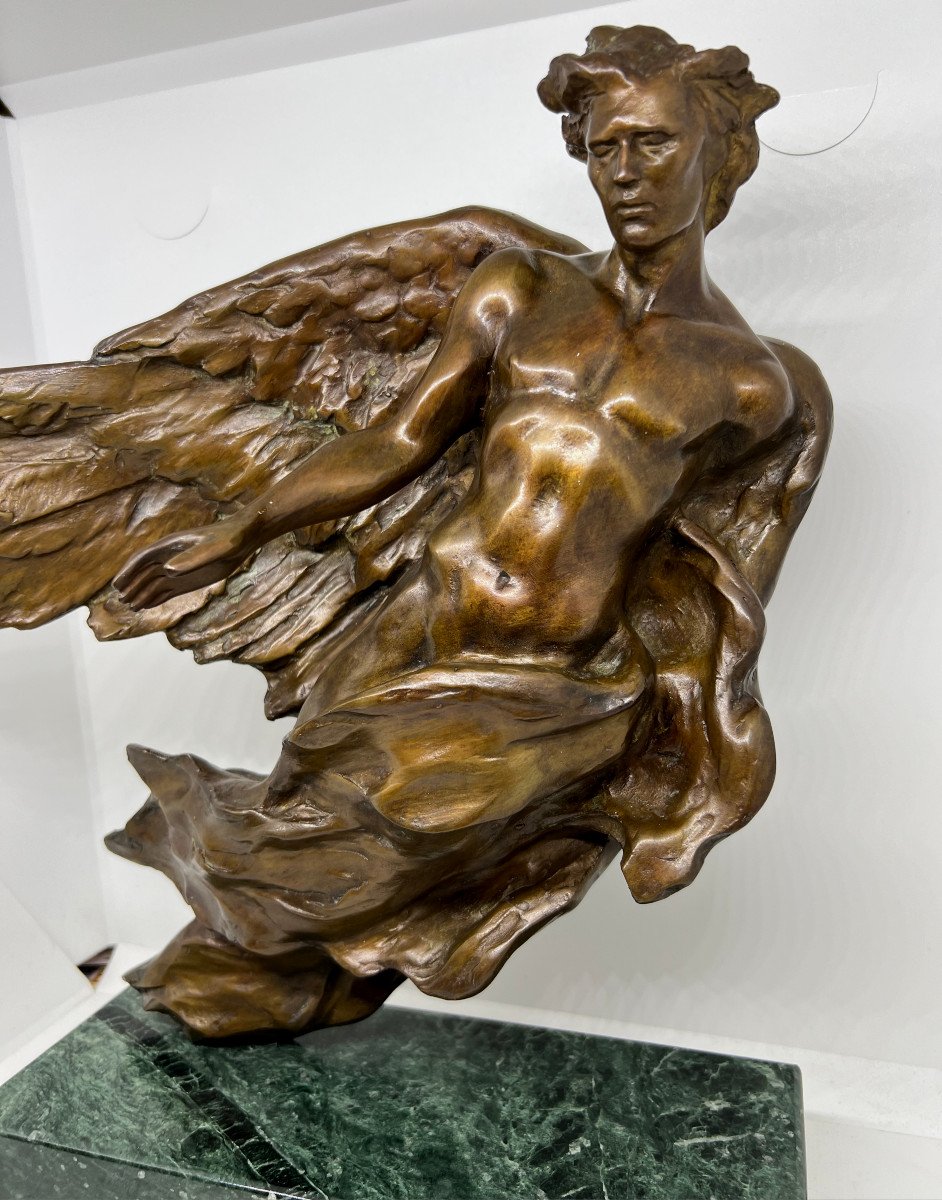 Frederick Hart L'angelo bronzo XX sec -photo-3