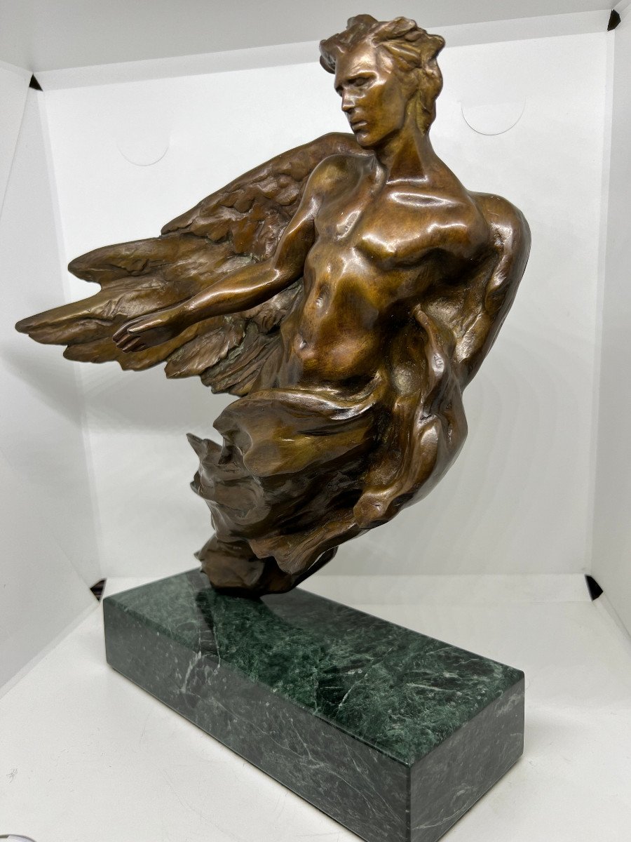 Frederick Hart L'angelo bronzo XX sec -photo-3