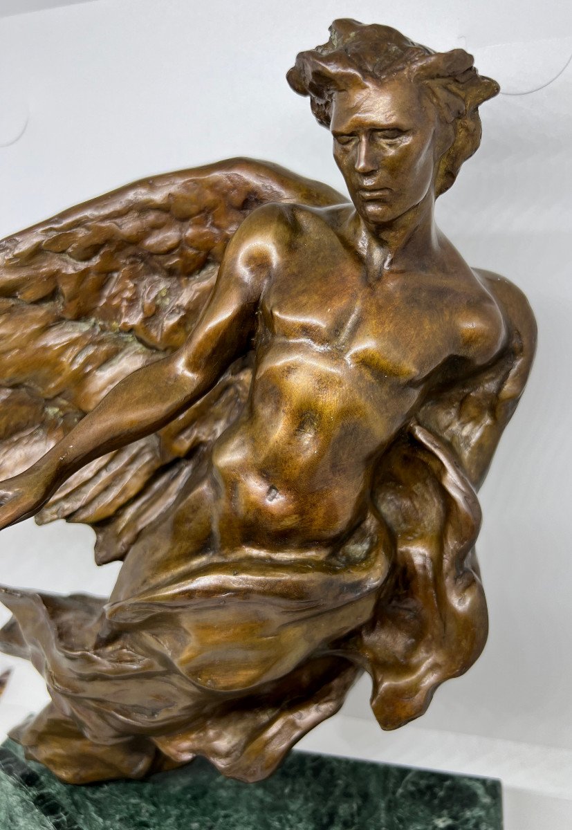 Frederick Hart L'angelo bronzo XX sec 