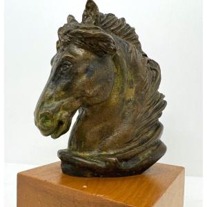 Il cavallo di Ulisse bronzo XX sec.