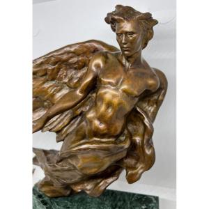 Frederick Hart L'angelo bronzo XX sec 