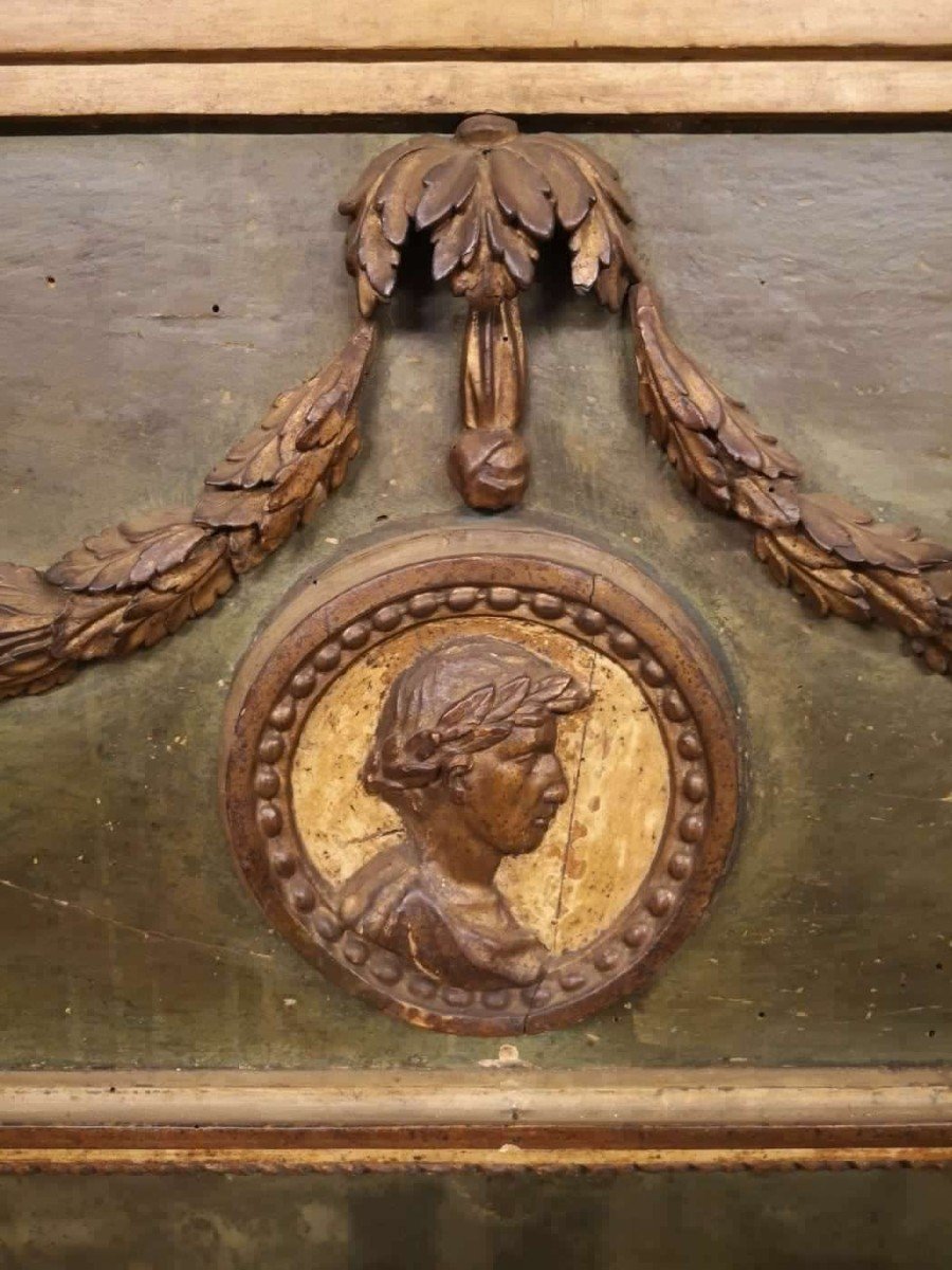 Specchiera Fondosala in legno laccato-photo-4