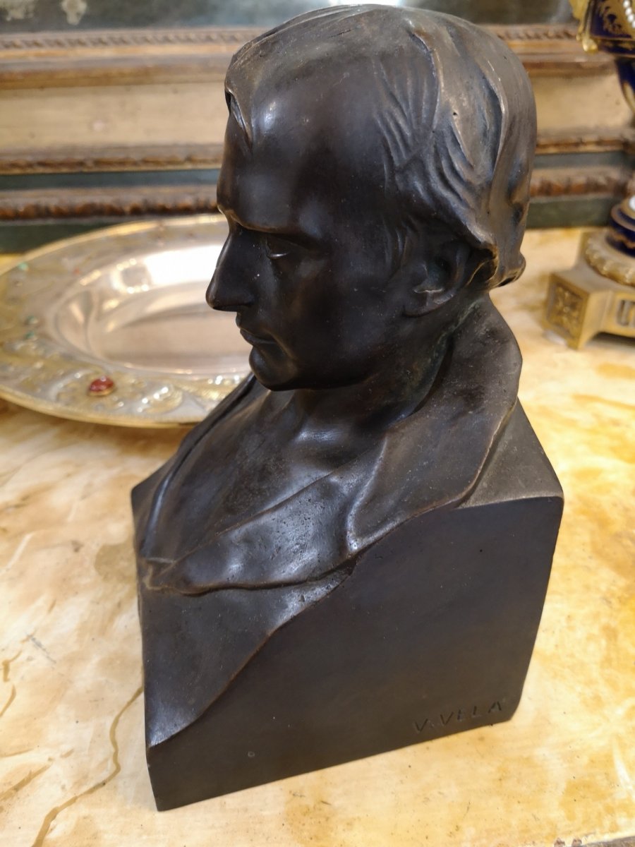 Buste De Napoléon Bonaparte, Sculpteur Vincenzo Vela-photo-2