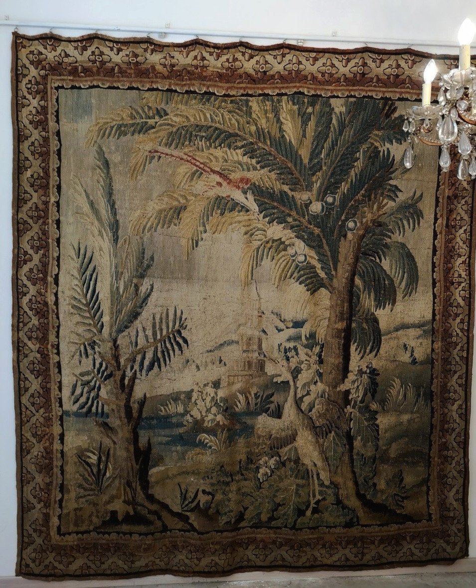  Tapisserie, Verdure, Fin XVIIe Siècle, Début XVIIIe Siècle