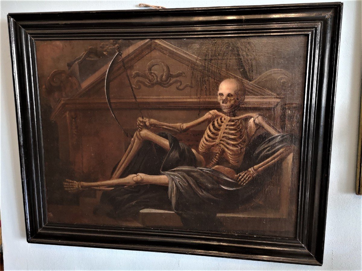 Peinture Représentant Memento Mori