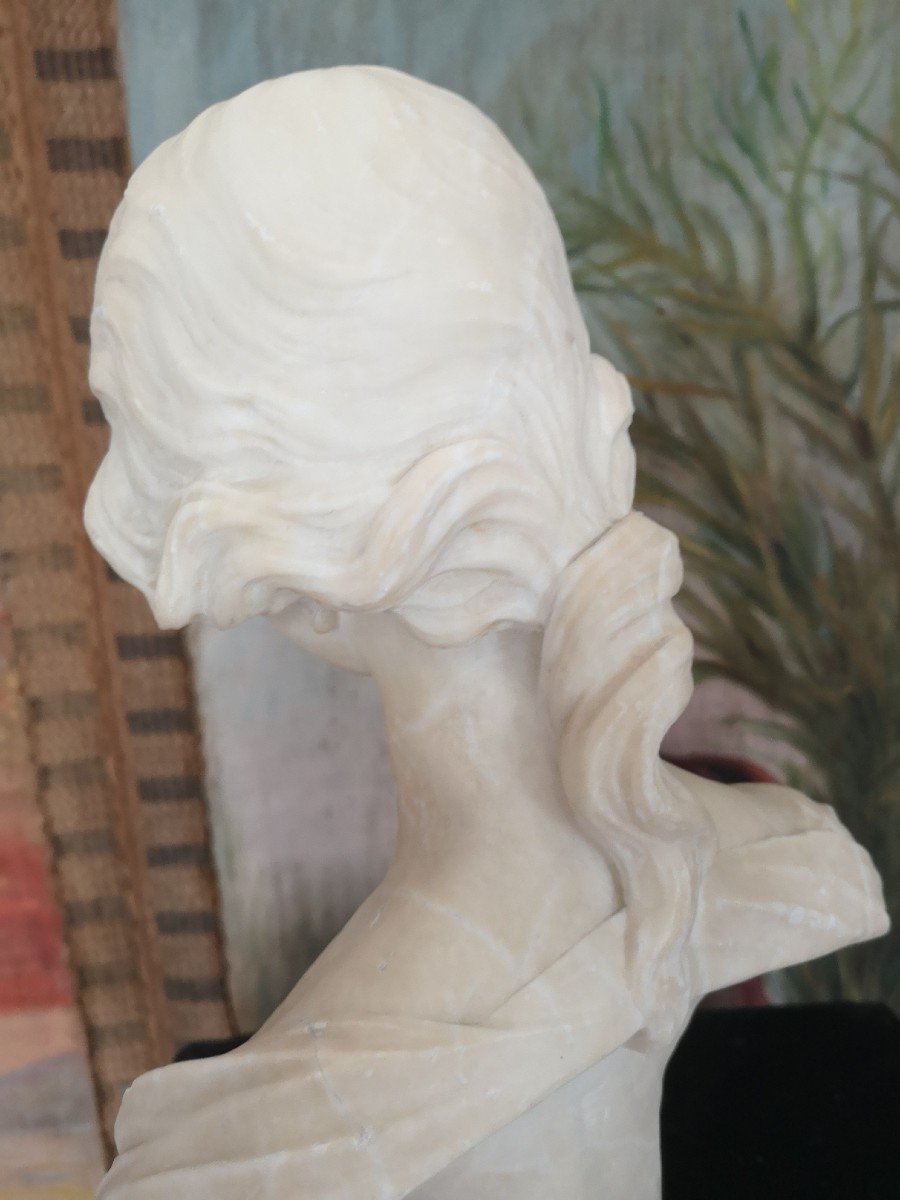 Sculpture, Buste De Femme-photo-3