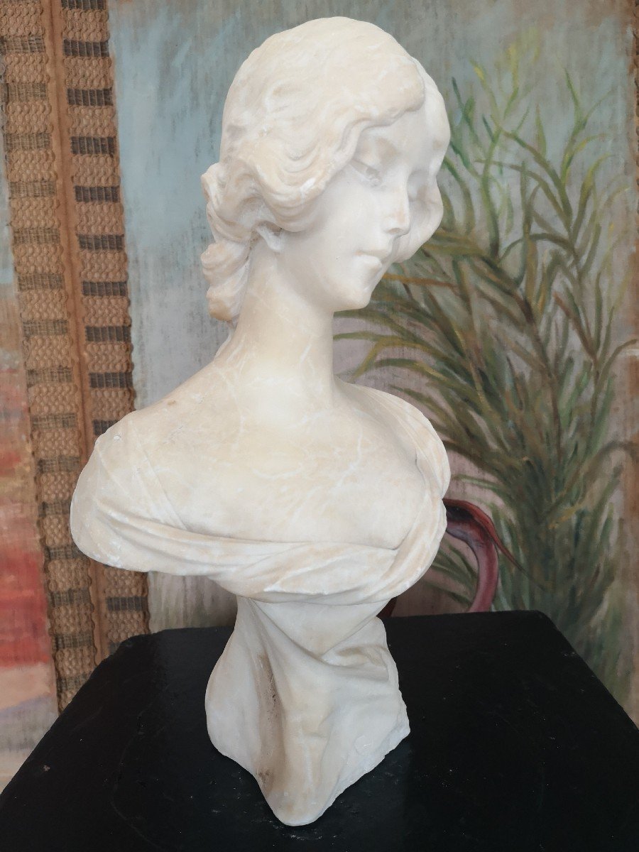 Sculpture, Buste De Femme