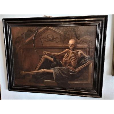 Peinture Représentant Memento Mori