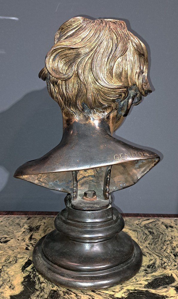 Piccolo busto in bronzo-photo-2