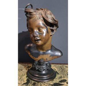 Piccolo busto in bronzo