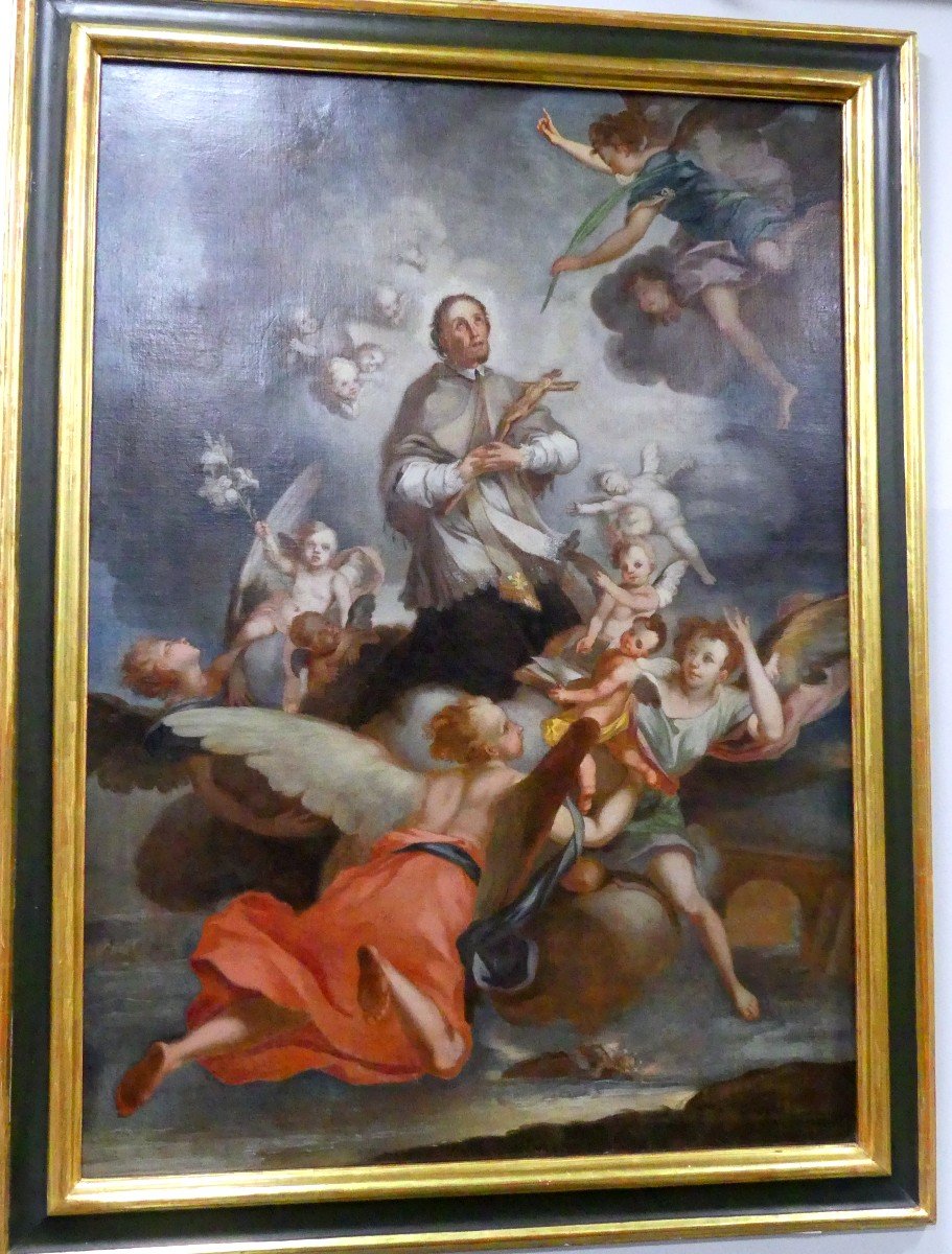 IGNAZ STERN "SAN GIOVANNI NEPOMUCENO IN GLORIA"