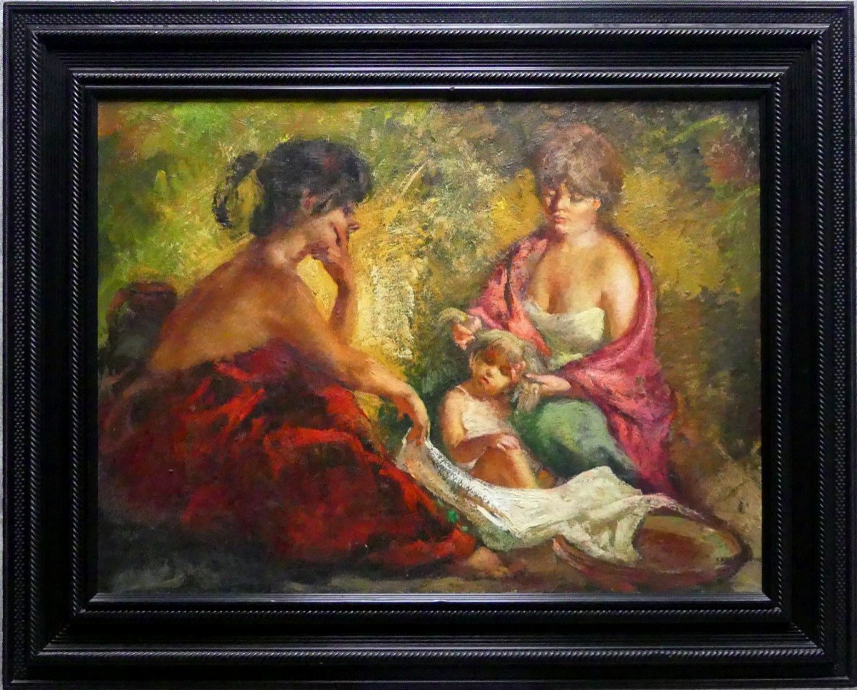 Amadeo Freixas Vivo 1947 " LAS HERMANAS"