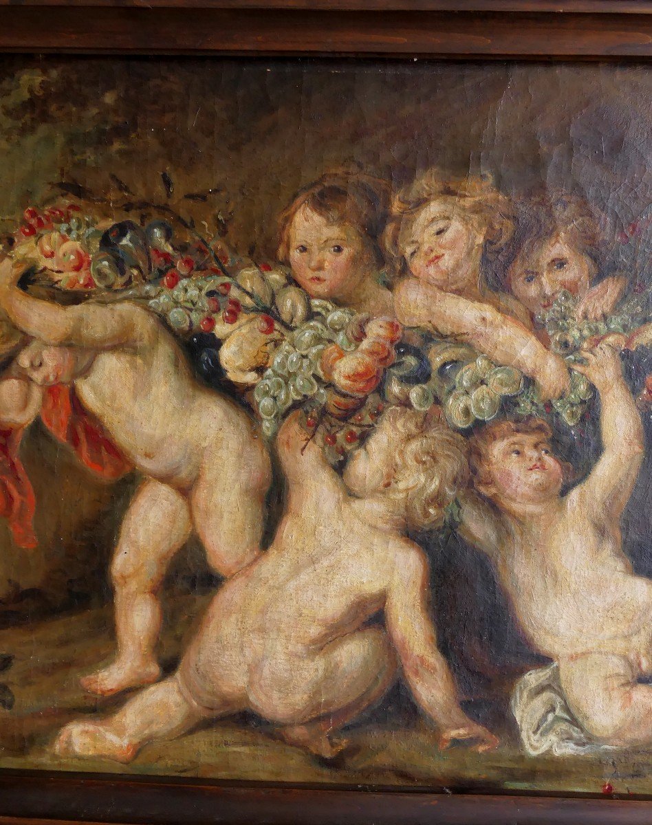 DA Peter Paul Rubens " GHIRLANDA DI FRUTTA"-photo-3