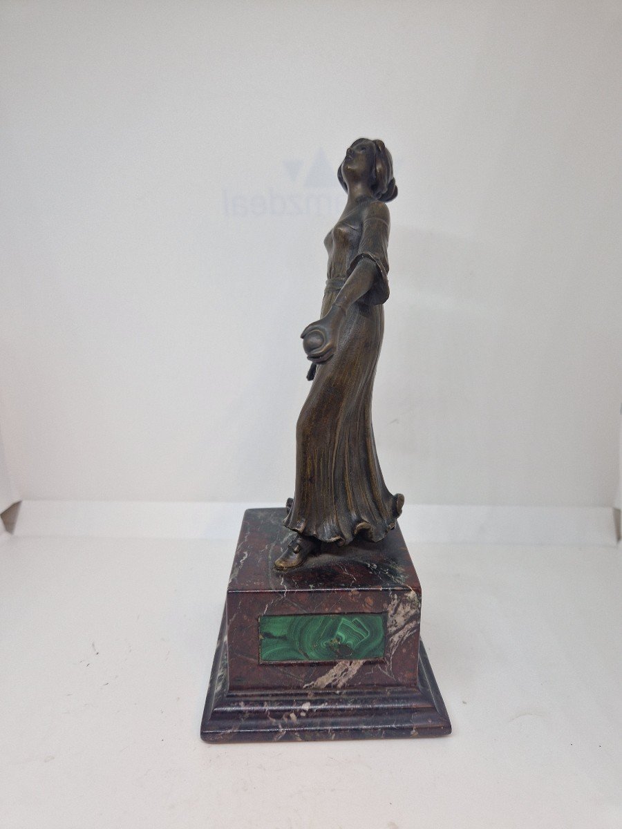 Bronzo francese epoca liberty-photo-3