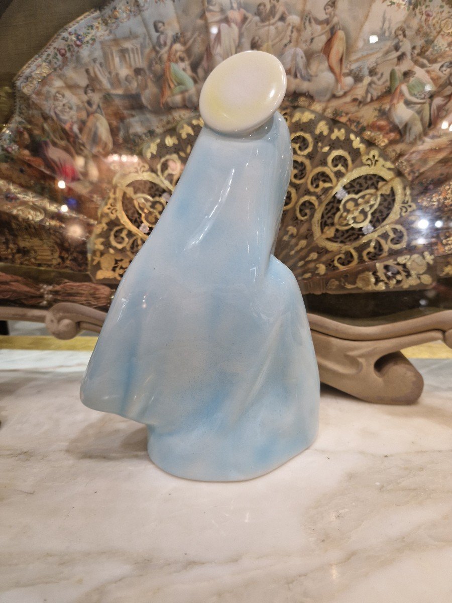 Madonna in ceramica della Lenci  -photo-3