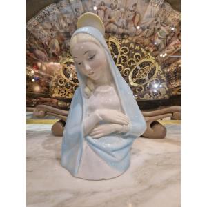 Madonna in ceramica della Lenci  