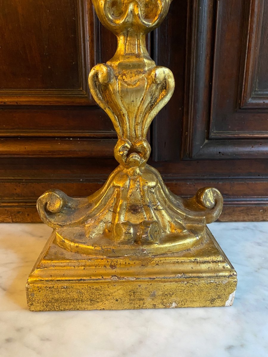 Reliquiario in legno dorato -photo-2