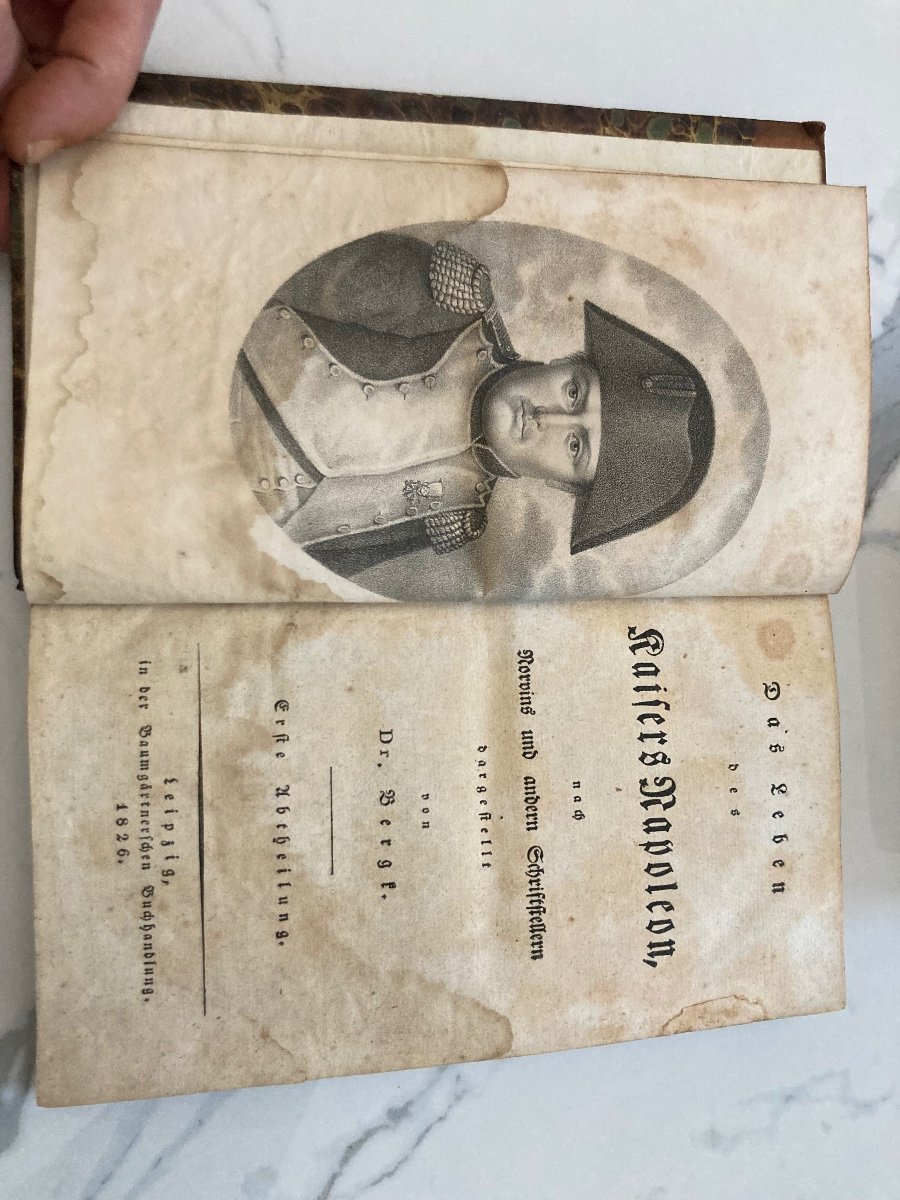 Napoleone Bonaparte 3 vol Dr.Berg 1826-photo-3